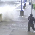 Watch Hard-Bitten Reporter Lashed by High Waves While Covering Hurricane Ida in New Orleans
