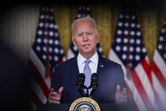 Biden Says He Did Not See Way to Withdraw From Afghanistan Without 'Chaos Ensuing'