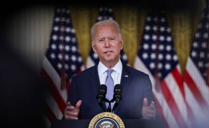 Biden Says He Did Not See Way to Withdraw From Afghanistan Without 'Chaos Ensuing'