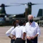 President Biden surveys Hurricane Ida damage in New Orleans