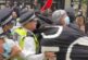 Antifa Protesters Clash With Met Police At Anti-Migrant Rally in London - Videos